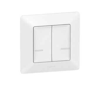 Belaidis jungiklis dviejų klavišų 752187 Legrand Valena Life